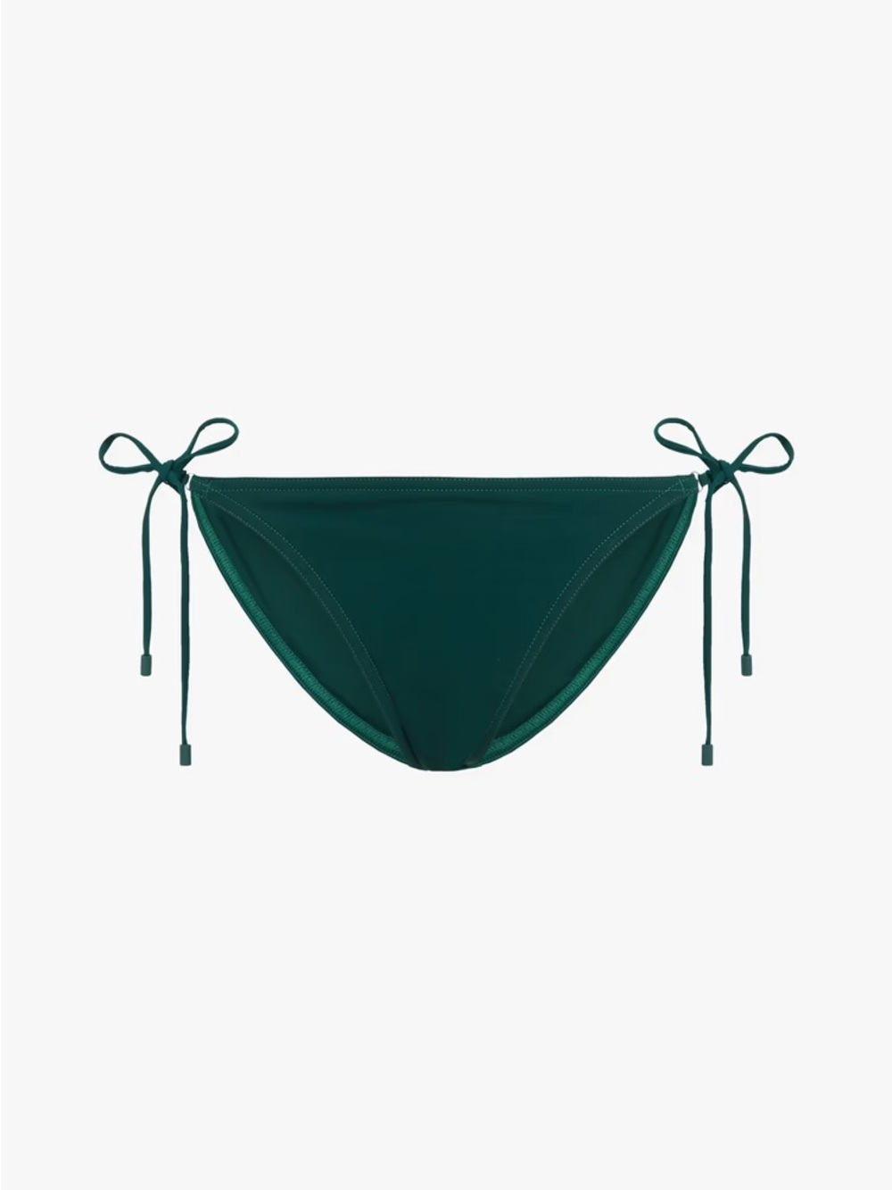 NWT Zimmermann ‘Separates Sculpt Tie Side Bikini Brief’ in “Bottle Green” Size 4